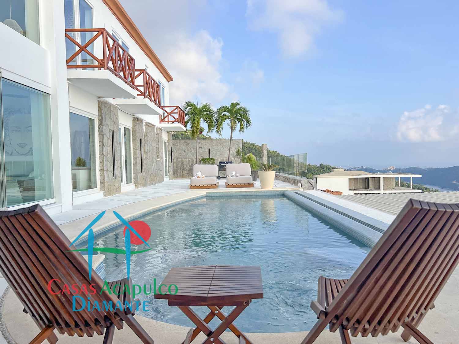 Brisas del Marqués Palmetto 9 Villa Frida - Terraza y alberca 8